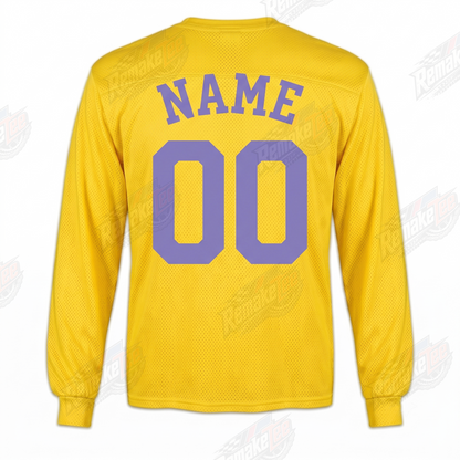RemakeTee Camel Yellow Custom Vintage Retro VMX Racing Jersey 1306 - Back
