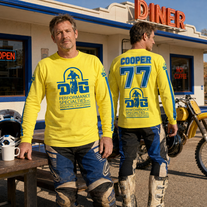 RemakeTee DG Custom Vintage Retro VMX Racing Jersey 1099