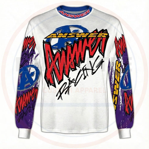 RemakeTee Custom Vintage Retro BMX Racing Jersey 336