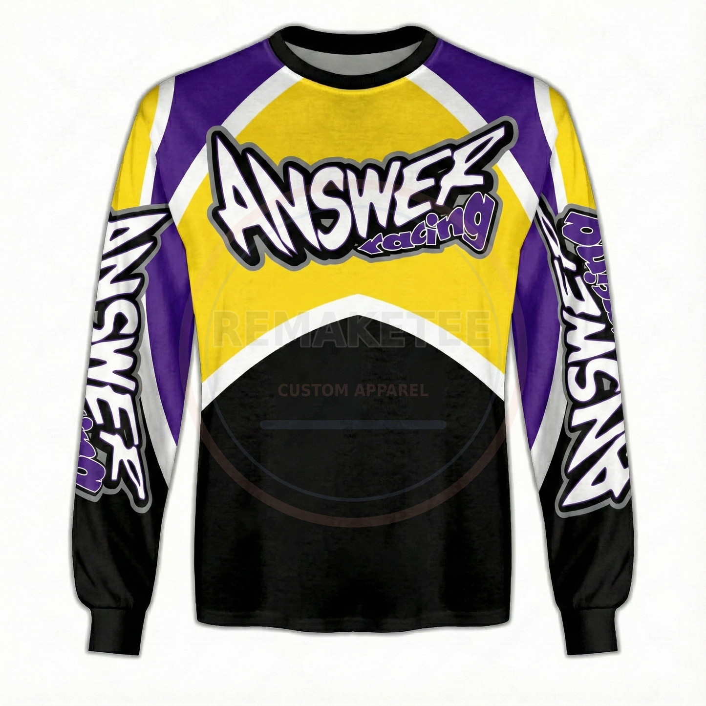 RemakeTee Custom Vintage Retro BMX Racing Jersey 268