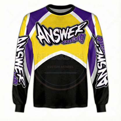 RemakeTee Custom Vintage Retro BMX Racing Jersey 268