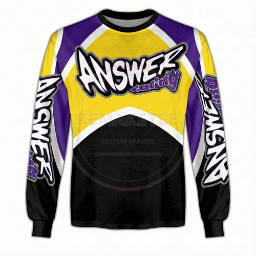 RemakeTee Custom Vintage Retro BMX Racing Jersey 268