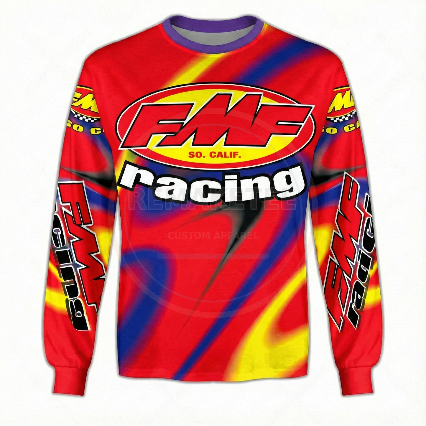 RemakeTee Custom Vintage Retro BMX Racing Jersey 301