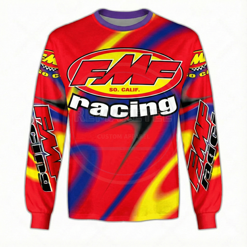 RemakeTee Custom Vintage Retro BMX Racing Jersey 301