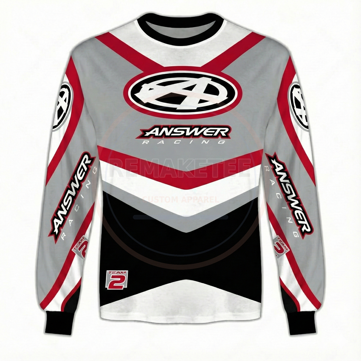 RemakeTee Custom Vintage Retro BMX Racing Jersey 266
