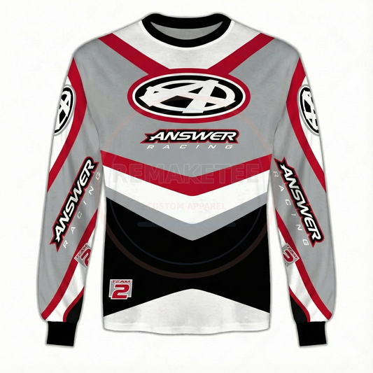 RemakeTee Custom Vintage Retro BMX Racing Jersey 266