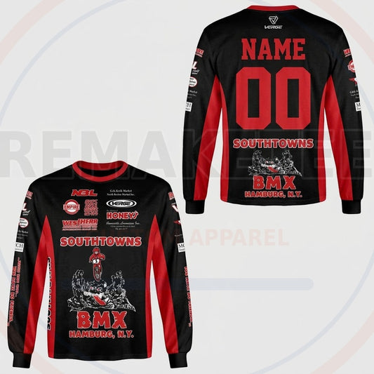 RemakeTee Custom Vintage Retro BMX Racing Jersey 707