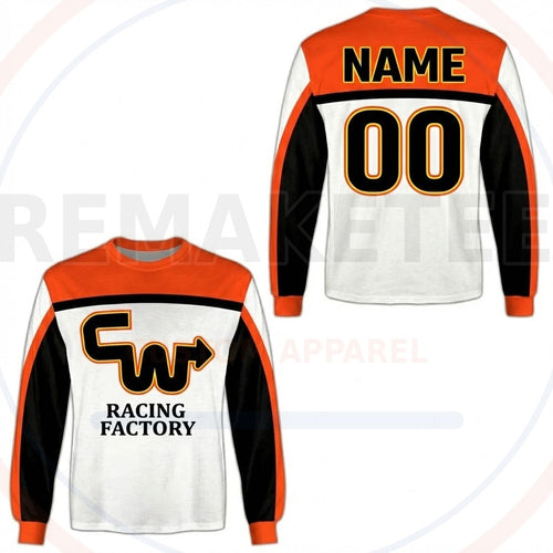 RemakeTee Custom Vintage Retro BMX Racing Jersey 454