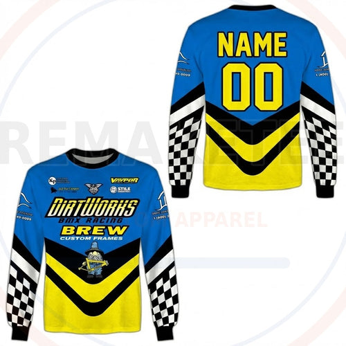 RemakeTee Custom Vintage Retro BMX Racing Jersey 465