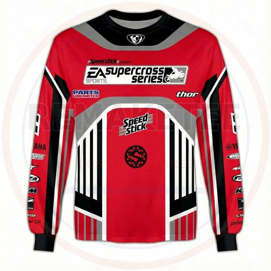 RemakeTee Custom Vintage Retro BMX Racing Jersey 408