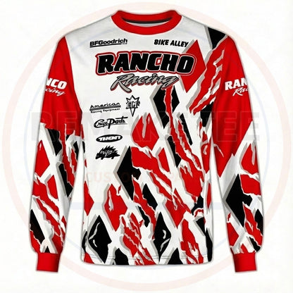 RemakeTee Custom Vintage Retro BMX Racing Jersey 343