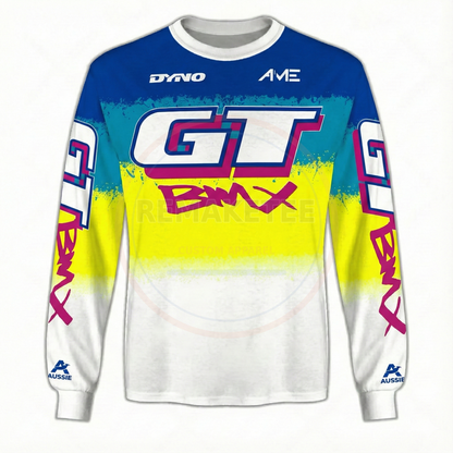 RemakeTee Custom Vintage Retro BMX Racing Jersey 175