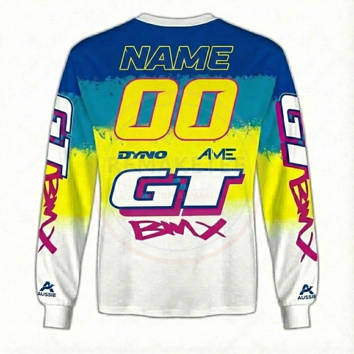 RemakeTee Custom Vintage Retro BMX Racing Jersey 176