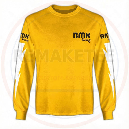 RemakeTee Custom Vintage Retro BMX Racing Jersey 411