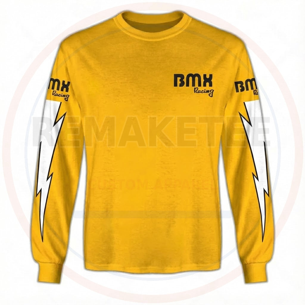 RemakeTee Custom Vintage Retro BMX Racing Jersey 412
