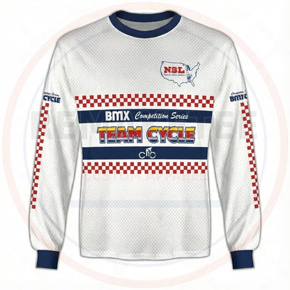 RemakeTee Custom Vintage Retro BMX Racing Jersey 417