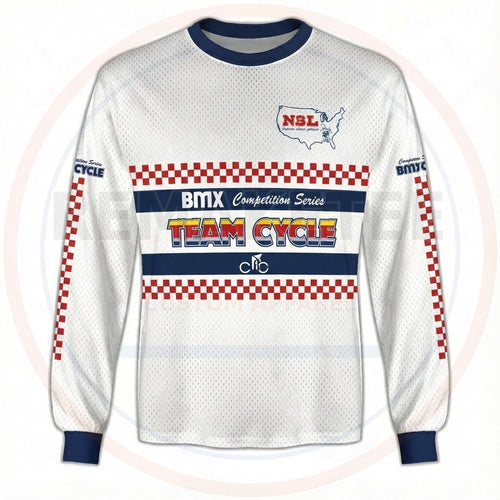 RemakeTee Custom Vintage Retro BMX Racing Jersey 417