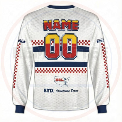 RemakeTee Custom Vintage Retro BMX Racing Jersey 417