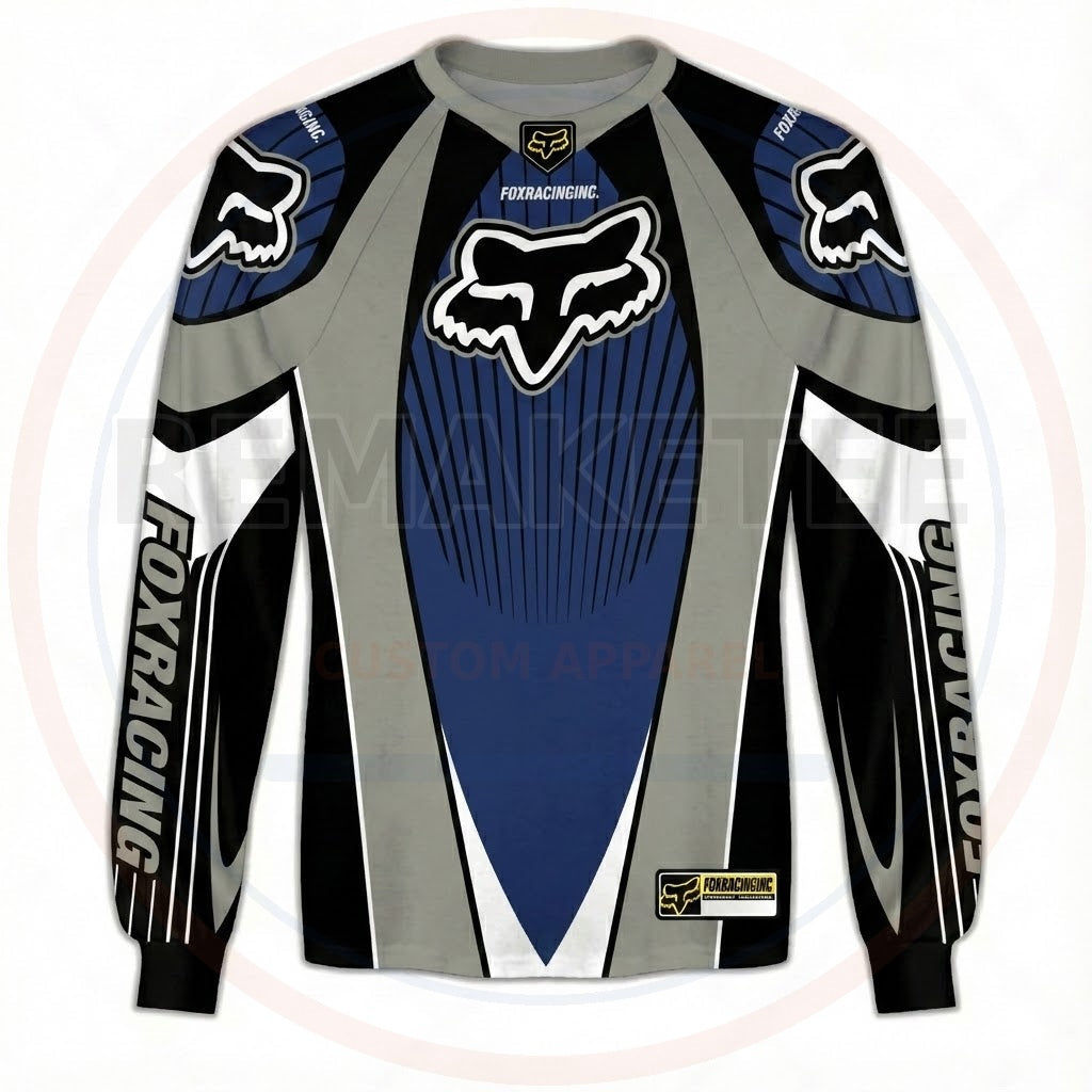 RemakeTee Custom Vintage Retro BMX Racing Jersey 398
