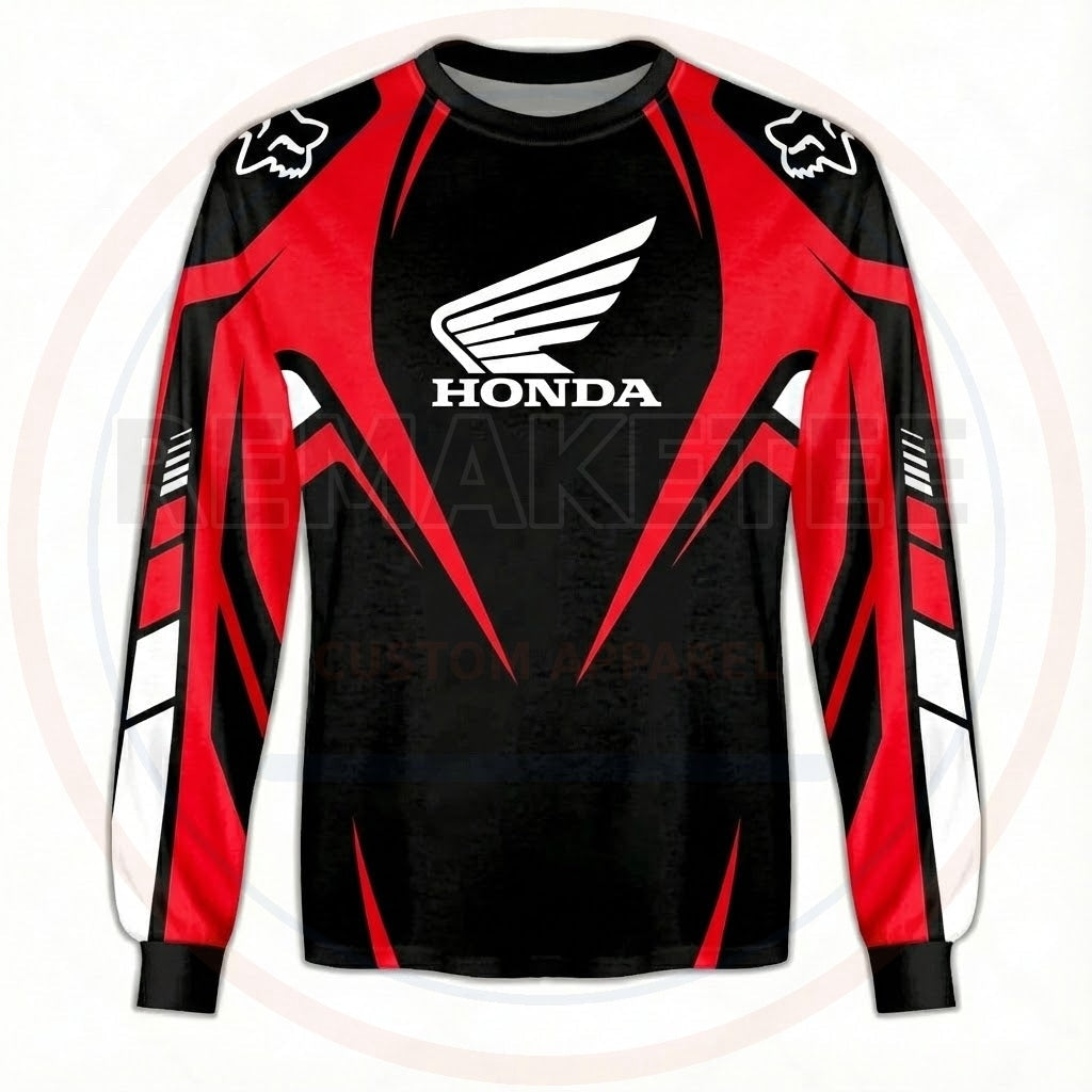 RemakeTee Custom Vintage Retro BMX Racing Jersey 407