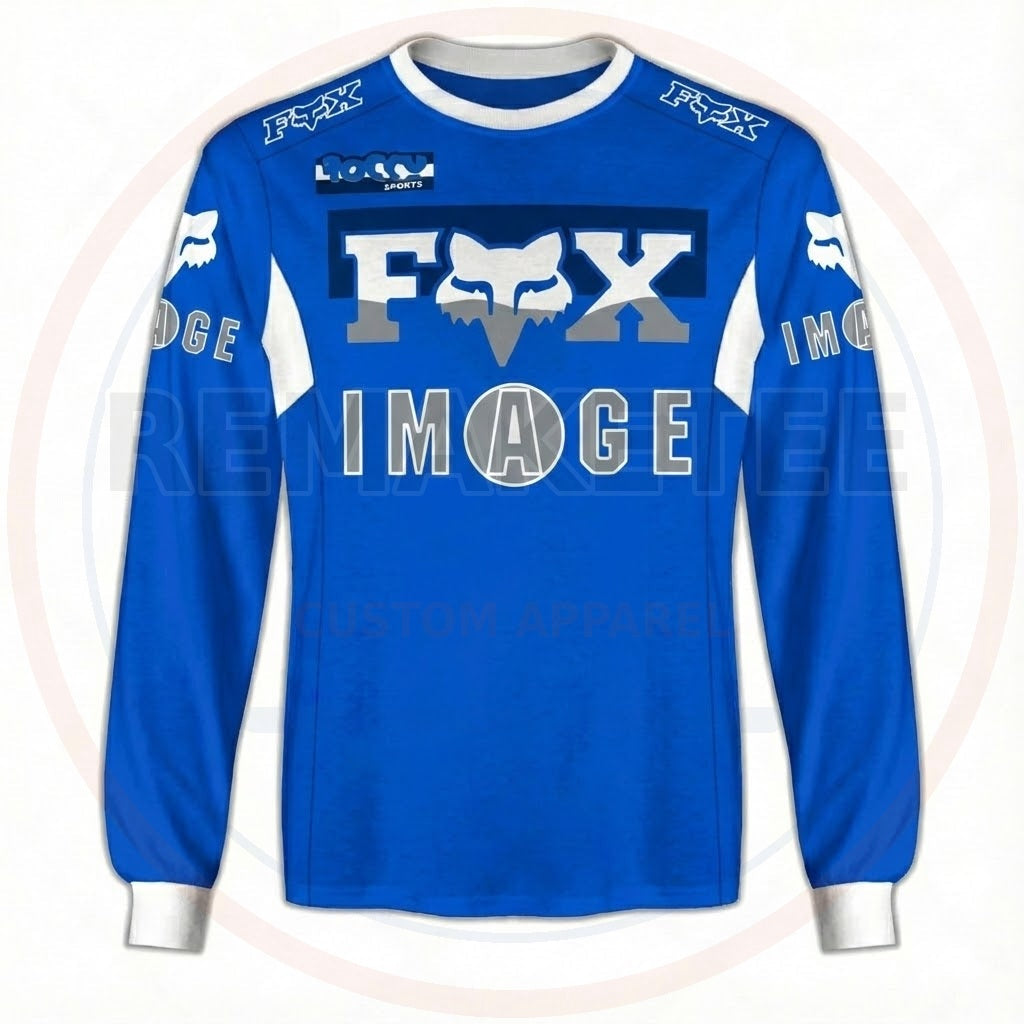 RemakeTee Custom Vintage Retro BMX Racing Jersey 385