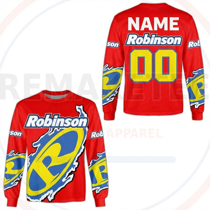 RemakeTee Robinson Custom Vintage Retro BMX Racing Jersey 476