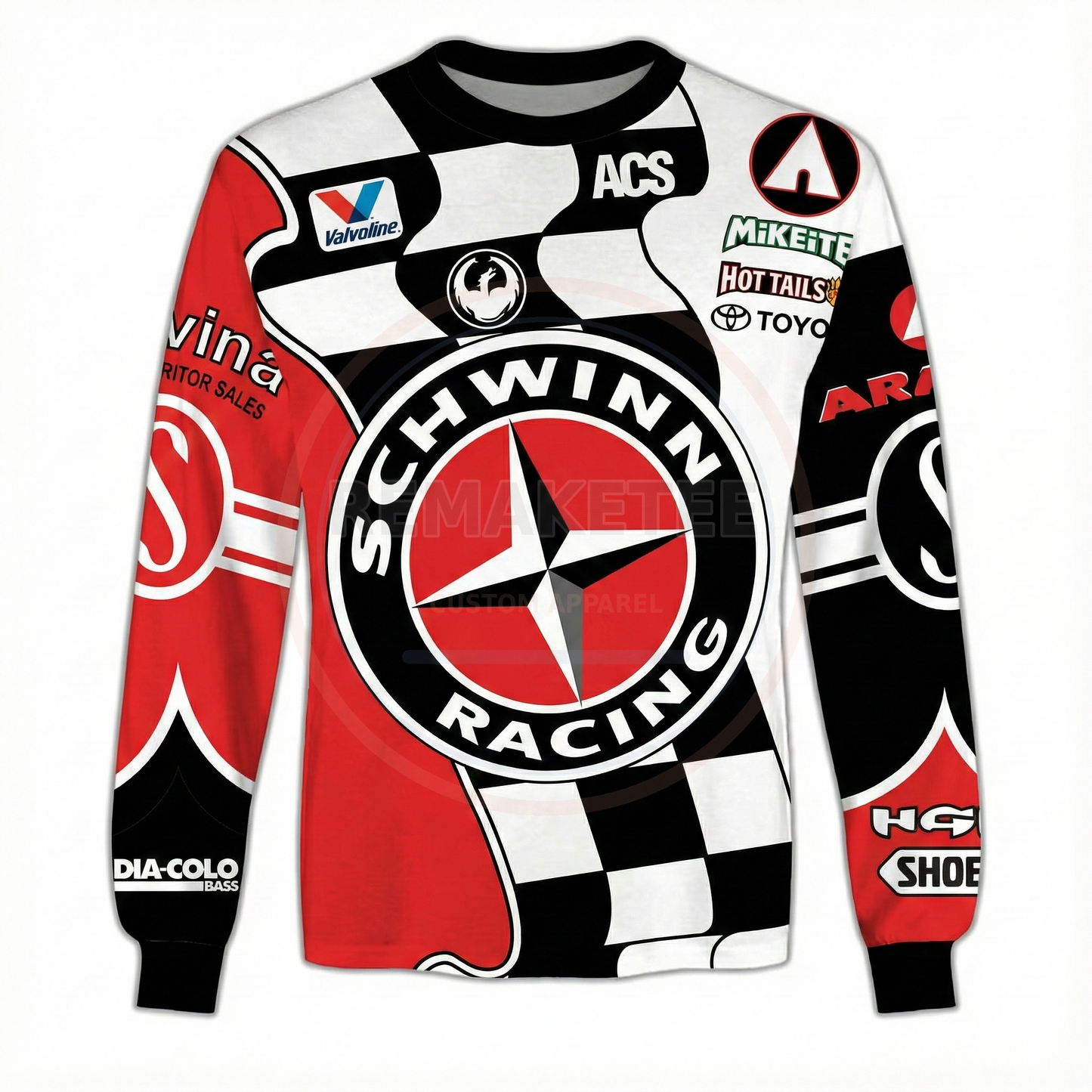 RemakeTee Custom Vintage Retro BMX Racing Jersey 281