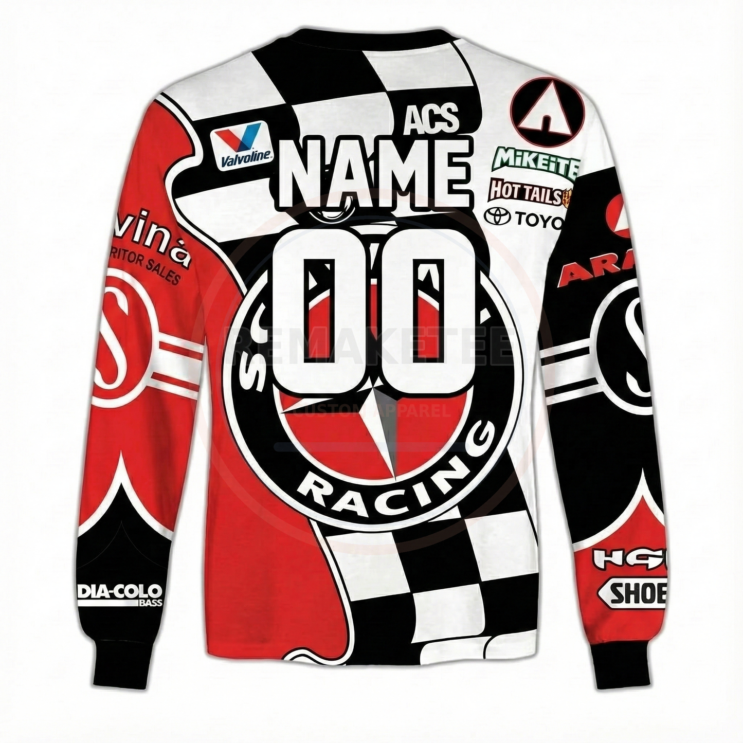 RemakeTee Custom Vintage Retro BMX Racing Jersey 281