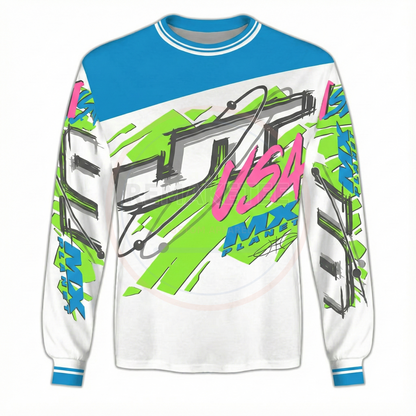 RemakeTee Custom Vintage Retro BMX Racing Jersey 285