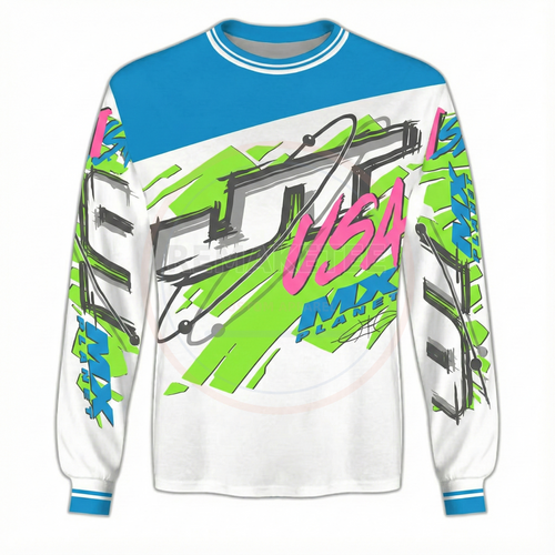 RemakeTee Custom Vintage Retro BMX Racing Jersey 285