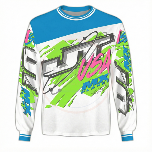 RemakeTee Custom Vintage Retro BMX Racing Jersey 285