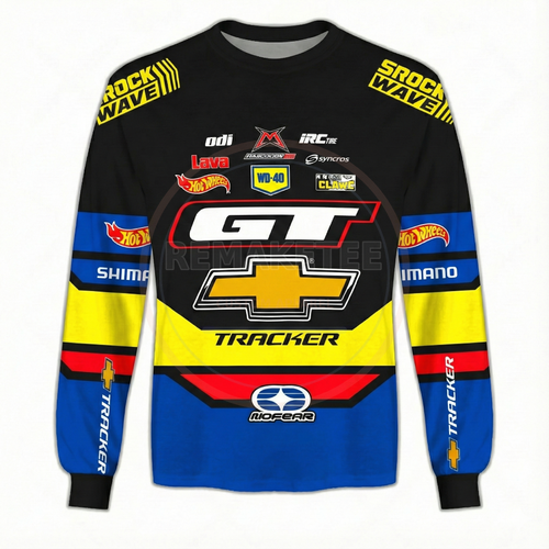 RemakeTee Custom Vintage Retro BMX Racing Jersey 182