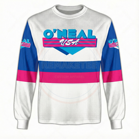 RemakeTee Custom Vintage Retro BMX Racing Jersey 277