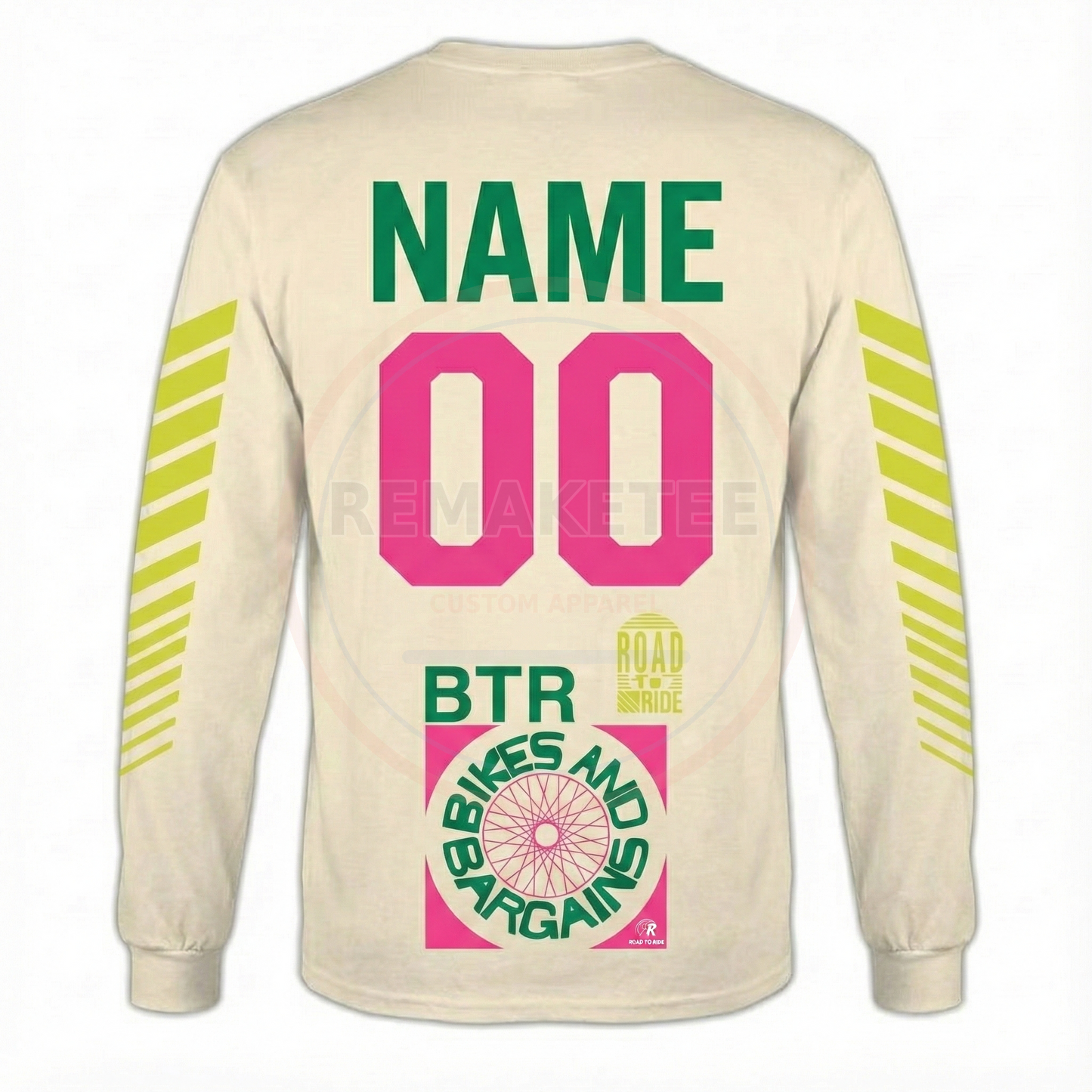 RemakeTee Custom Vintage Retro BMX Racing Jersey 282