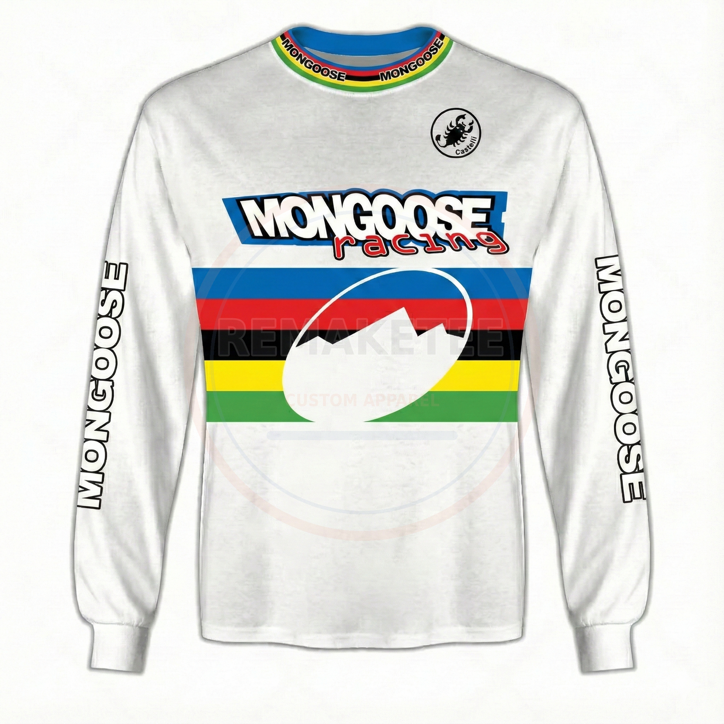 RemakeTee Custom Vintage Retro BMX Racing Jersey 220