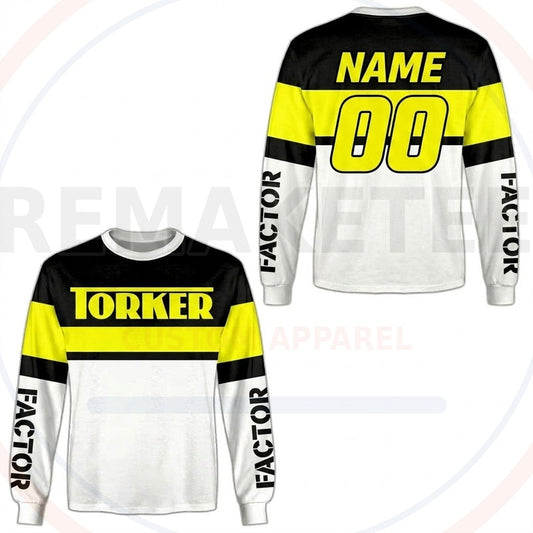 RemakeTee Custom Vintage Retro BMX Racing Jersey 807
