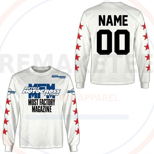 RemakeTee Custom Vintage Retro BMX Racing Jersey 745