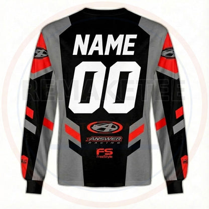 RemakeTee Custom Vintage Retro BMX Racing Jersey 341