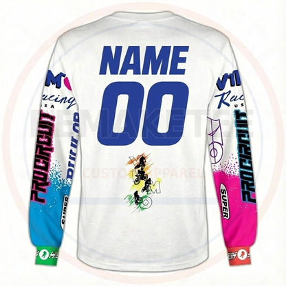 RemakeTee Custom Vintage Retro BMX Racing Jersey 307